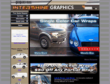 Tablet Screenshot of intershine.com